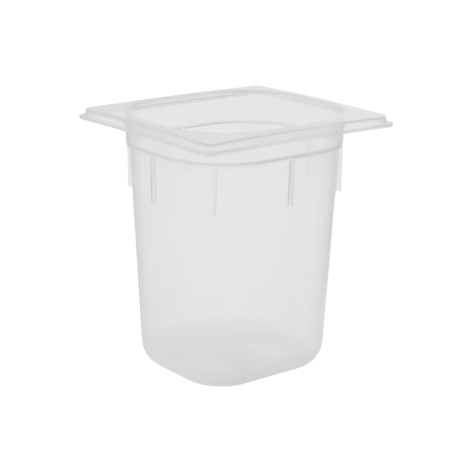 GN 1/6 container 17,6 x 16,2 cm, M: 20 cm