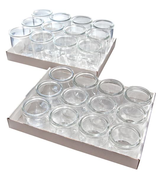 Gourmet glasses, 12 db. átm. 6 cm, M: 5 cm, 0,1 litre