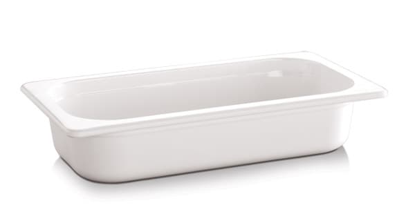 Ecoline GN 1/4 container fehér 26,4 x 16,2 cm, depth: 65 mm