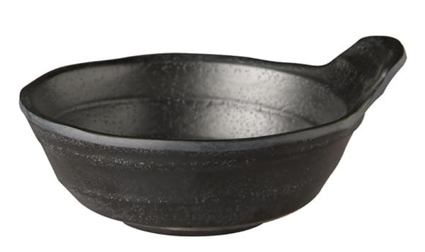 Zen tál fekete átm. 11,5 cm, m: 4 cm