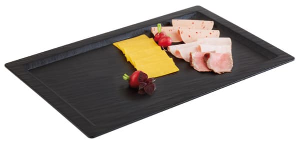 Slate tálca GN 1/1 53 x 32,5 cm, m: 1,5 cm