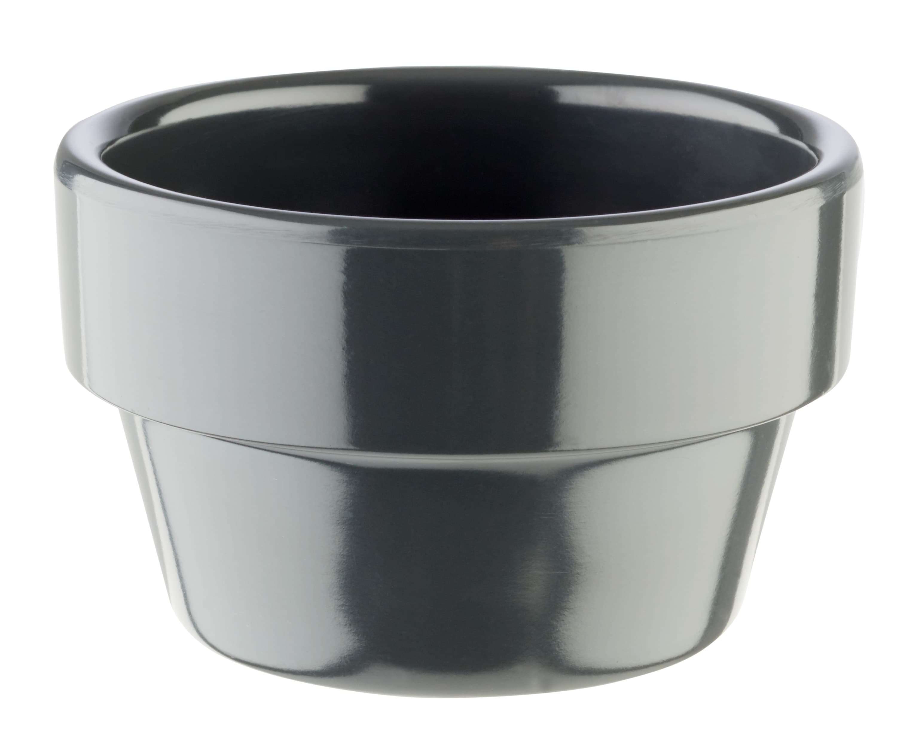 Flower Pot mártogatós tálka szürke átm. 6 cm, m: 3,5 cm
