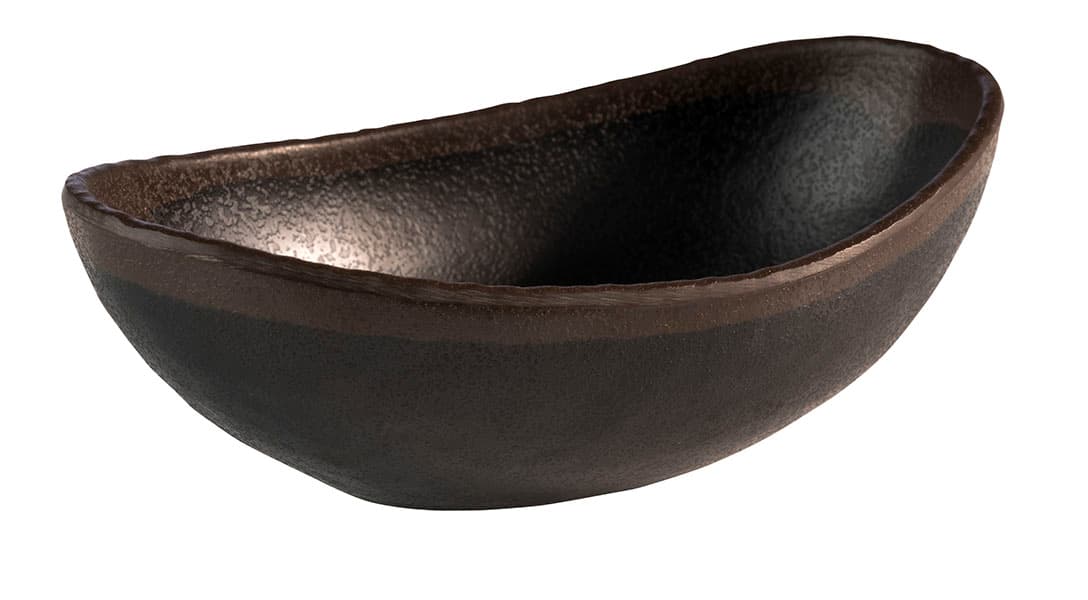 Marone tál 16,5 x 10 cm, m: 5,5 cm