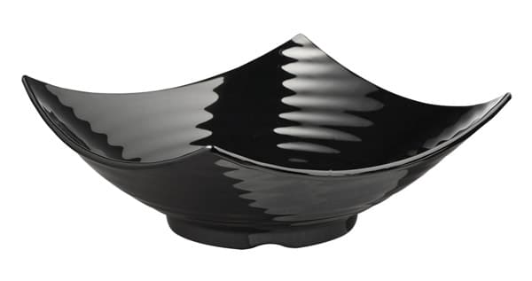 Global Buffet tál fekete 32,5 x 32,5 cm, m: 12 cm