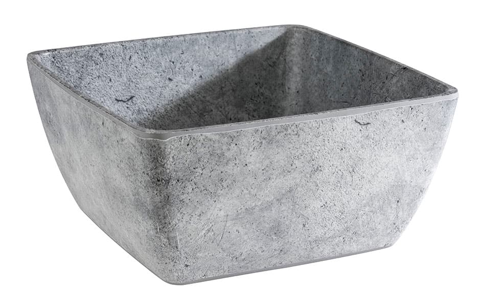 Element tál 25 x 25 cm, m: 12 cm