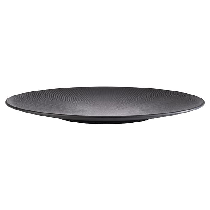 Nero tányér fekete átm. 42 cm, m: 3,5 cm