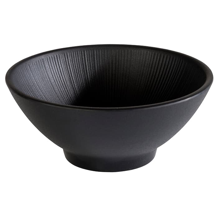 Nero tál fekete átm. 16 cm, m: 6,5 cm