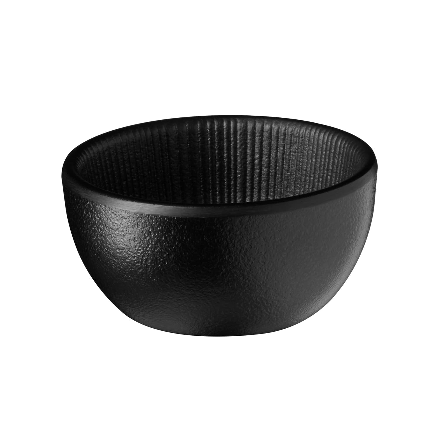Nero tál fekete átm. 7 cm, m: 3,5 cm, 70 ml