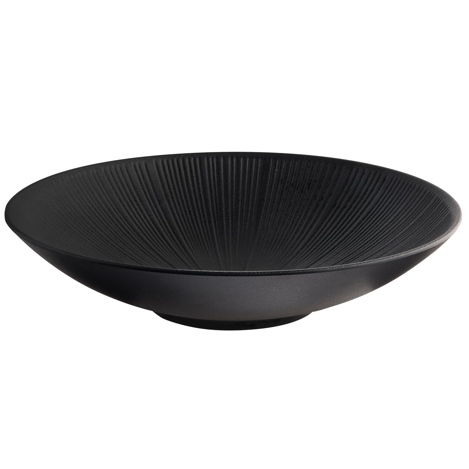 Nero tál fekete átm. 35 cm, m: 8 cm