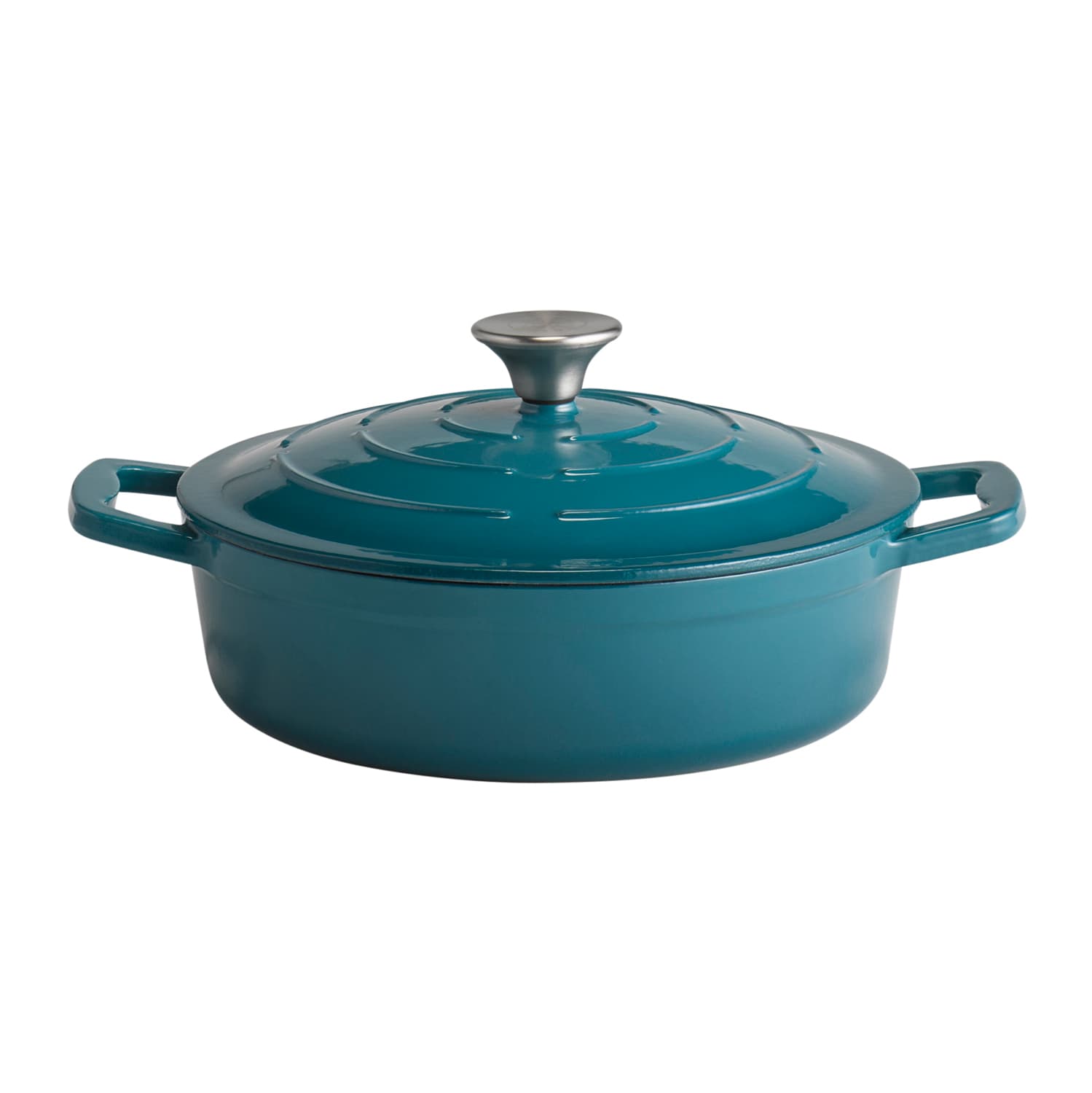 5 Stars roaster fedővel türkiz átm. 25 cm, m: 7 cm, 2,5 l