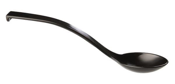 Delicatessen kanál fekete ca. 23 cm