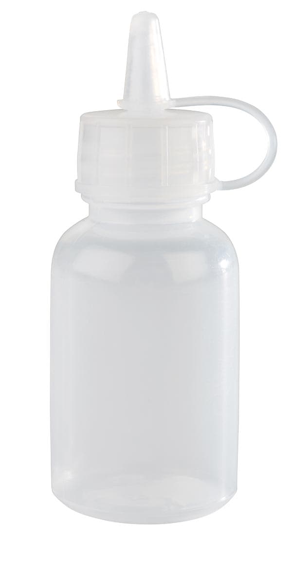 Mini squeeze üveg, 4 db. átm. 3 cm, M: 8,5 cm, 0,03 litre