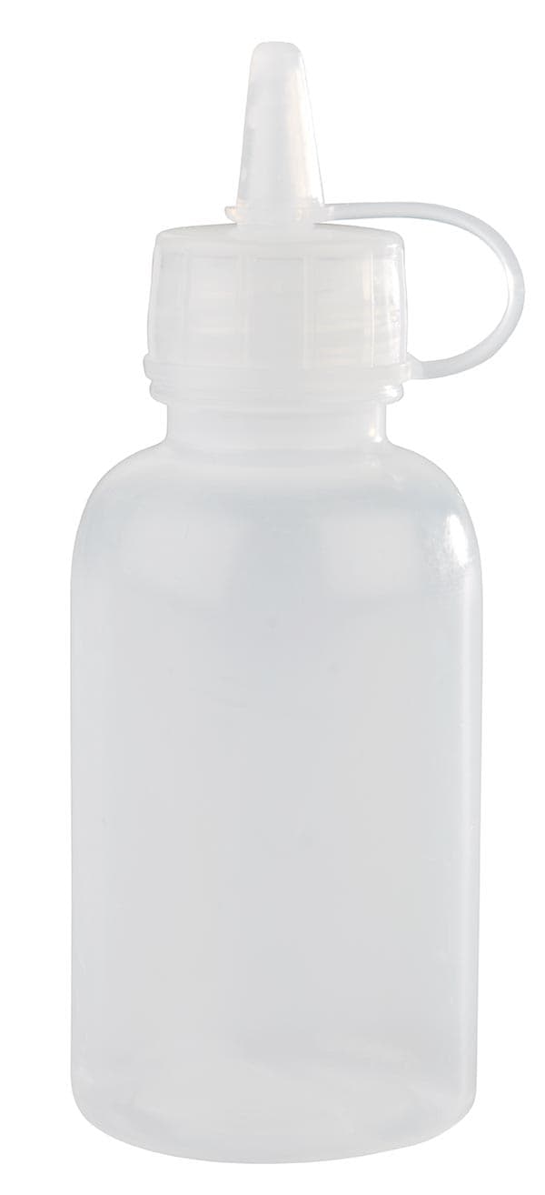 Mini squeeze üveg, 4 db. átm. 3,5 cm, M: 9,5 cm,0,05 litre