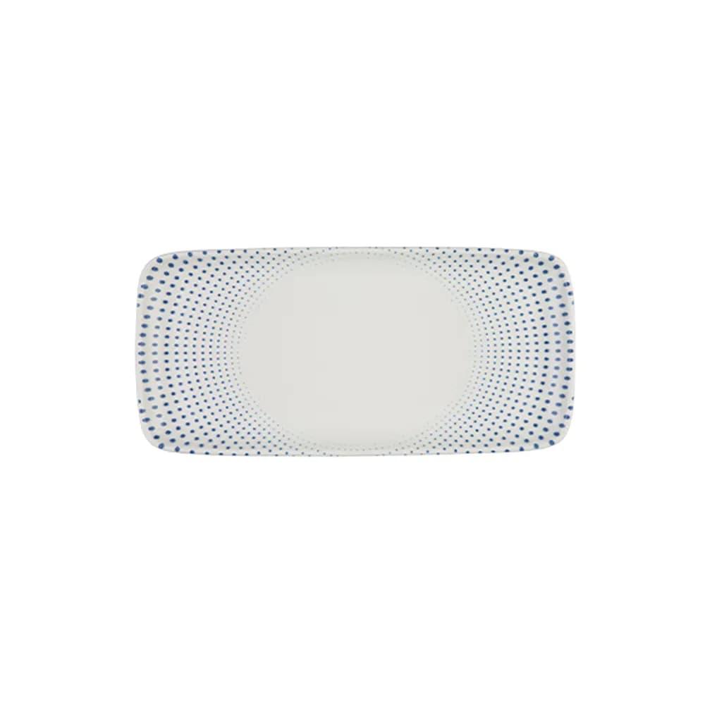Harmony Blue Quadro téglalap alakú tányér 35 cm (34 x 16)