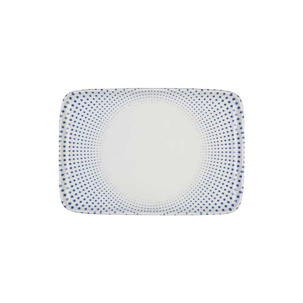 Harmony Blue Quadro téglalap alakú tányér 37 cm (33 x 23)