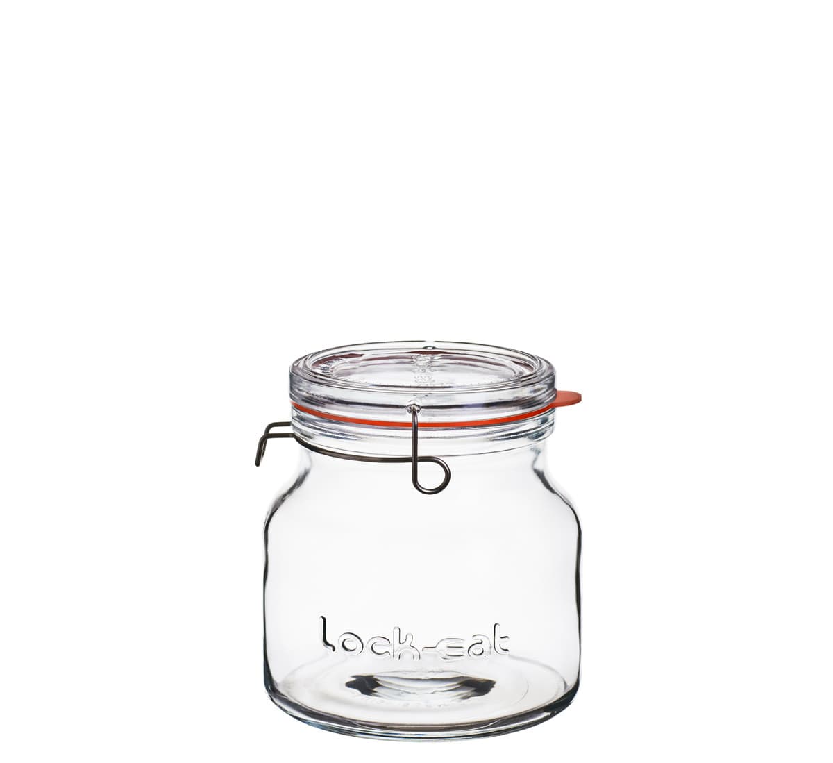Lock-Eat handy üvegtégely 1,5 l.fedővel