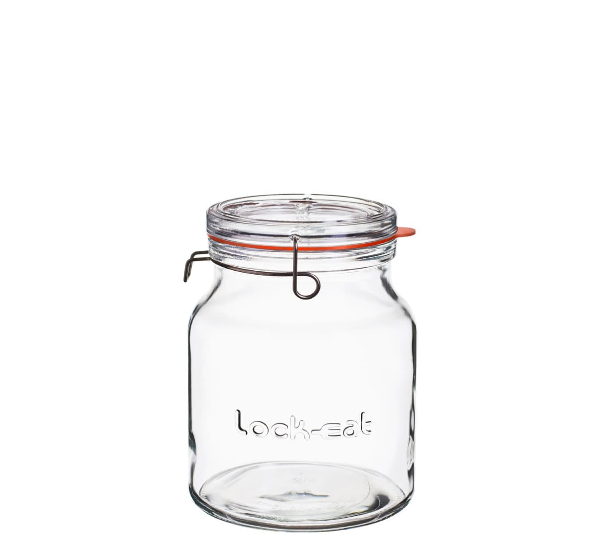 Lock-Eat handy üvegtégely 2 l.fedővel