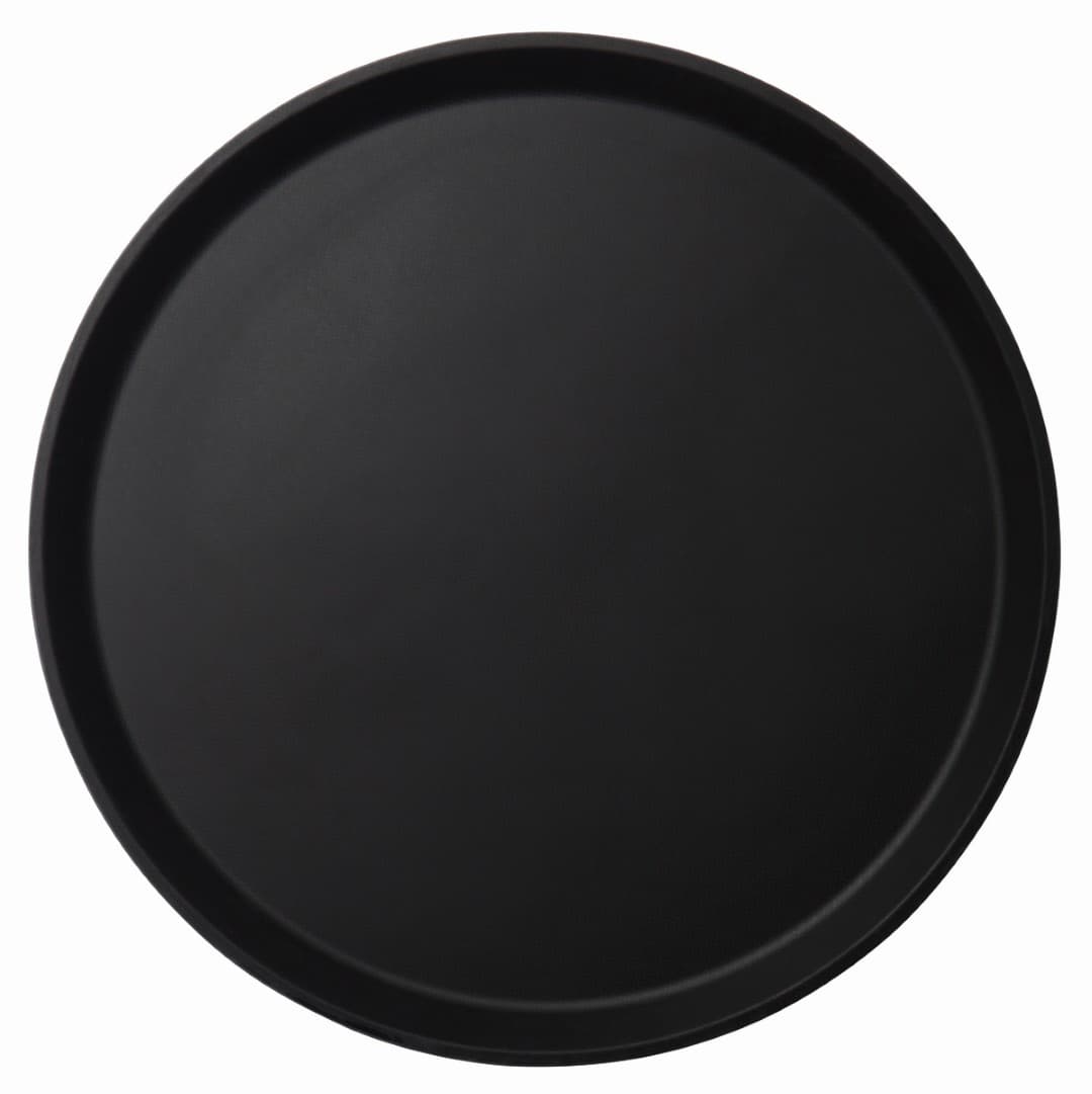 Cambro kerek tálca csúszásmentes, fekete, 45 cm