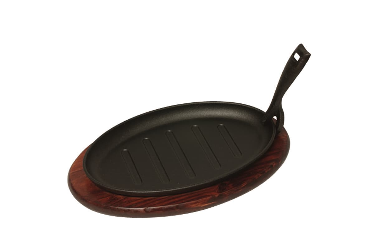 Ovális sizzle tálalótál 28 cm