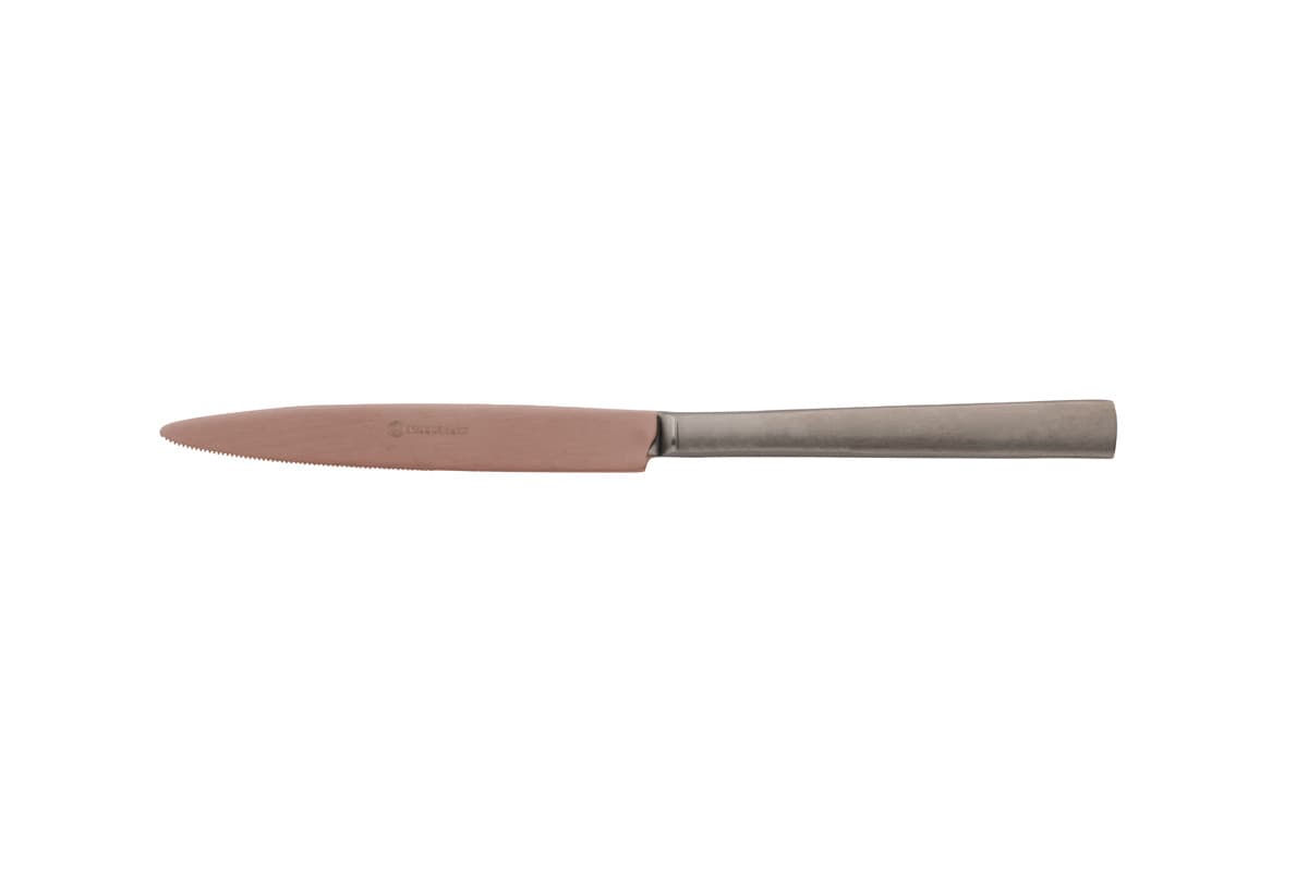 Dessertknife 18/10 alátét csoki/antracit 20,5 cm