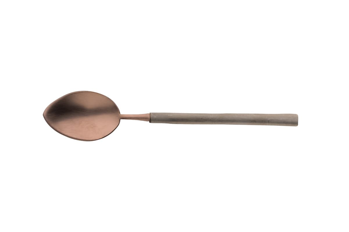 Kávéskanál 18/10 alátét csoki/antracit 10,3 cm