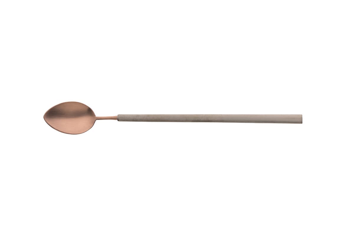 Sorbetspoon 18/10 alátét csoki/antracit 21,0cm