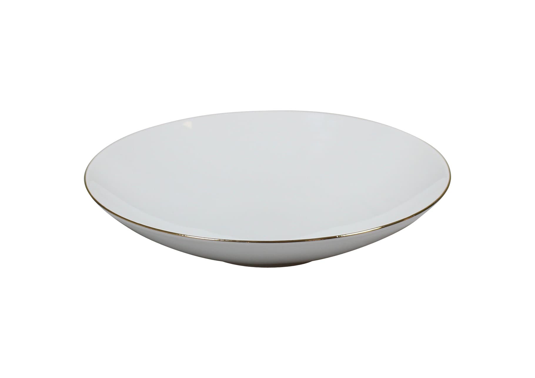 Q Basic arany Coupe mélytányér 25cm