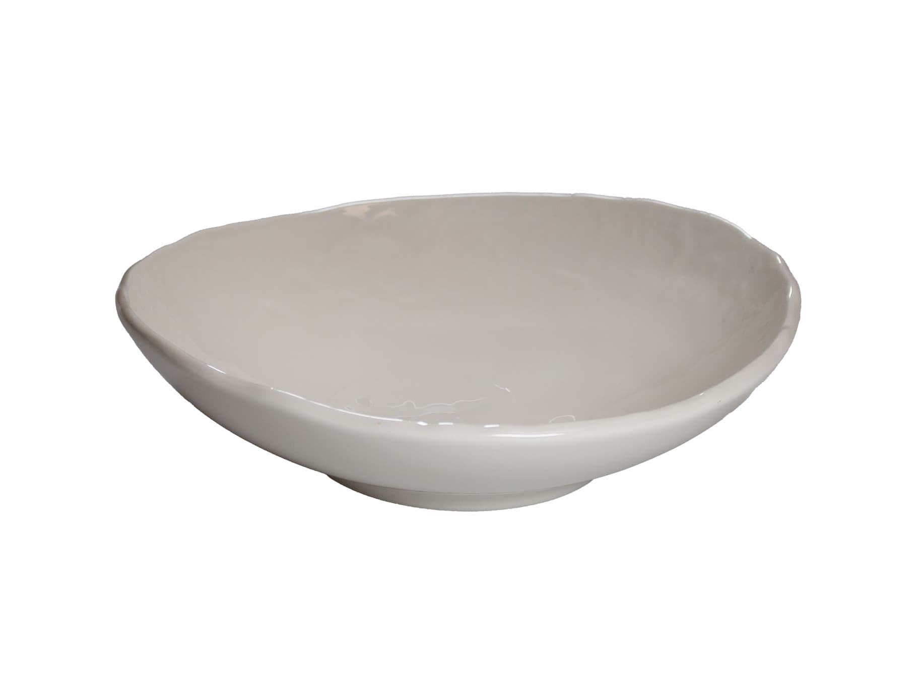 Mélytányér oyster fehér 25cm