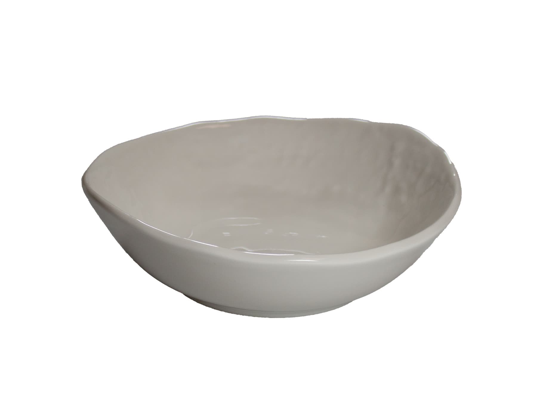 Tál oyster fehér 18cm