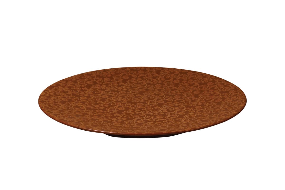 Barcelona tányér barna 27 cm