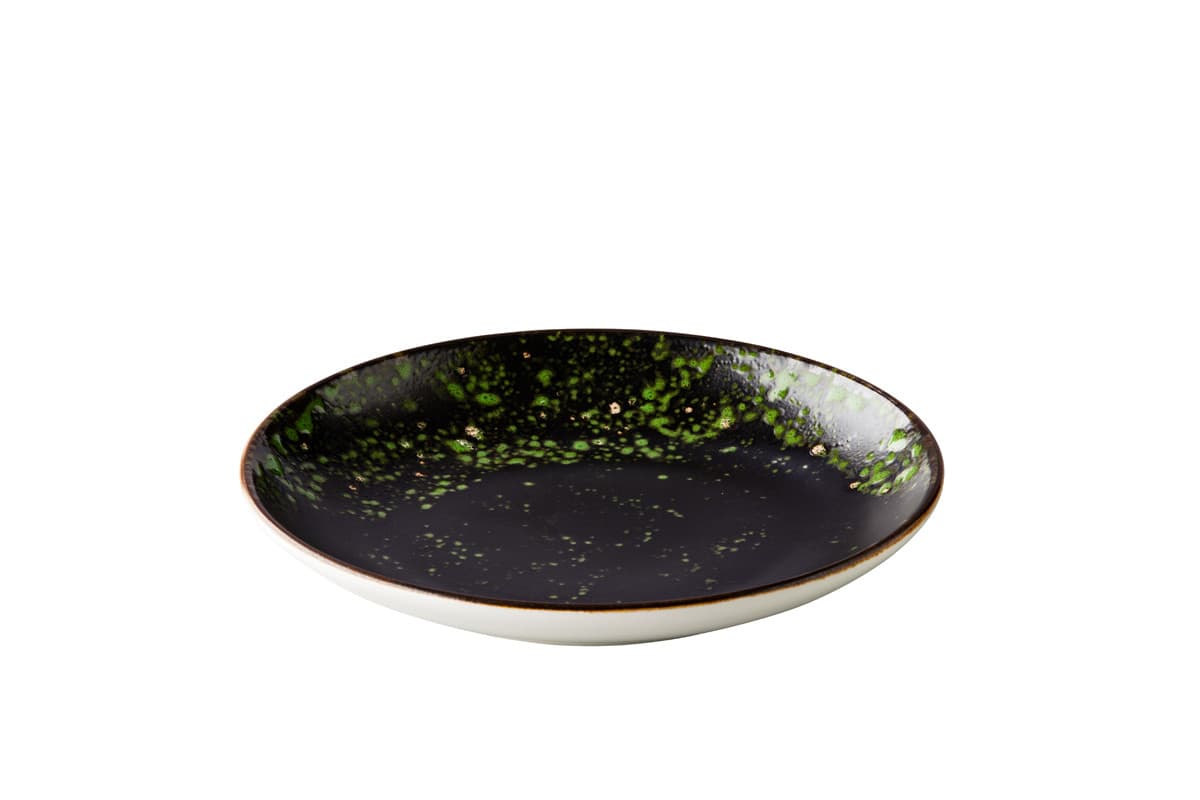 Amazon 'Jungle zöld' mély coupe tányér 23,5 cm