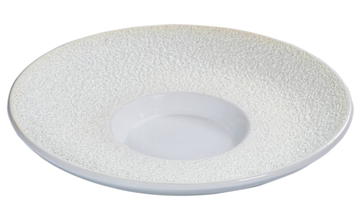 Vulcanic tányér wit 28 cm