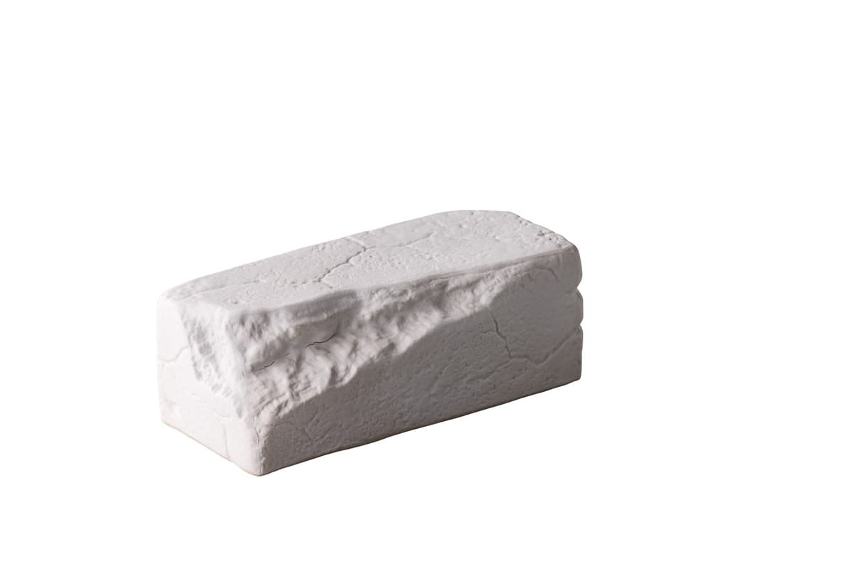 Studio Raw Everest téglalap alakú tálaló fehér 16,5 x 6,7 x 6 cm