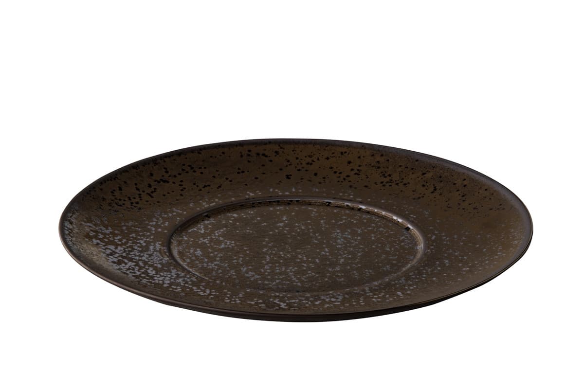 Studio Raw Speckled Brown lapostányér bronz 30,5 x 3 cm