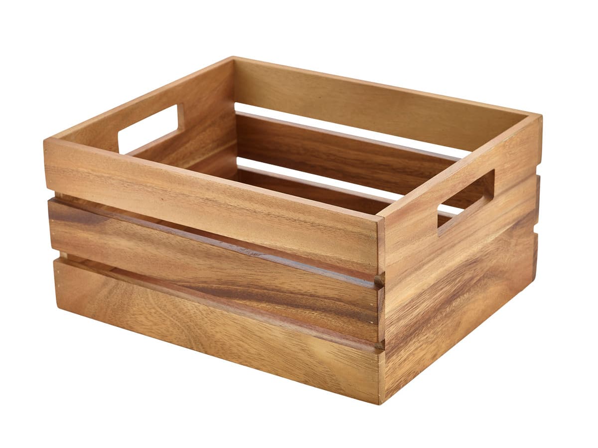 Akác fa box GN 1/2 32,5 x 26,5 x 15,3 cm