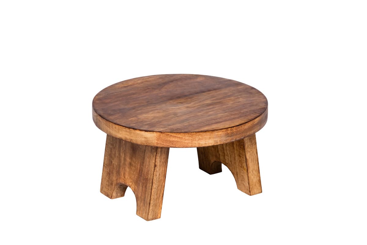 Büfé emelvény mangófa Ø30x15 cm