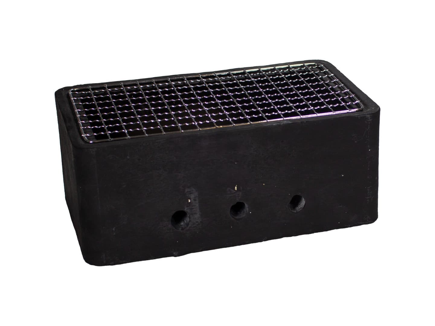 Asztali BBQ szögletes, fekete