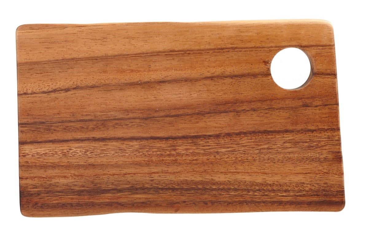 Szögletes deszka hole, 25 x 14 x 2 cm