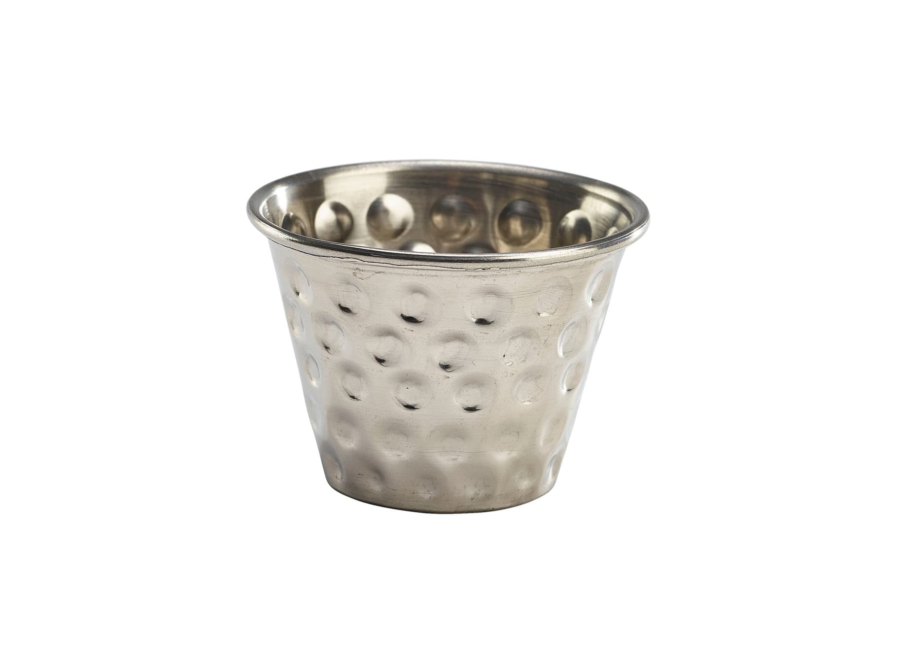 Rozsdamentes acél kalapált ramekin, Ø 6 cm, 71 ml
