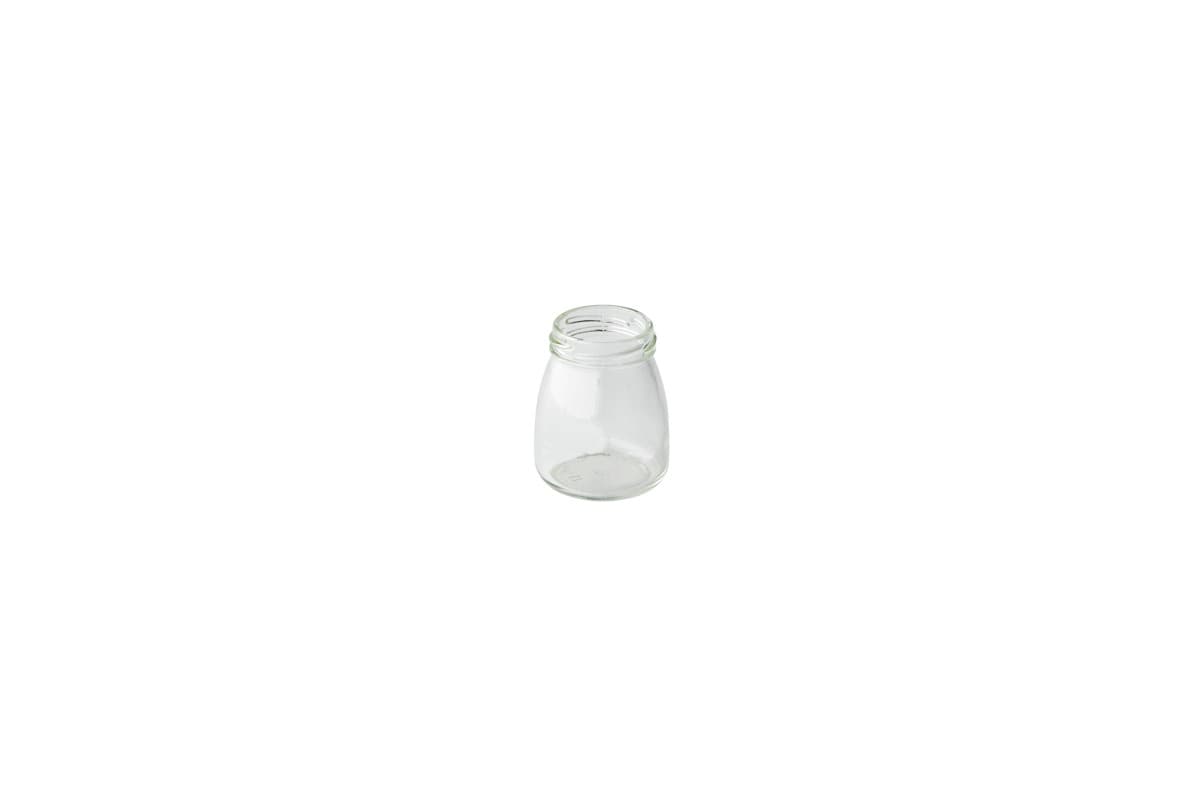 Üveg tejesüveg, 100 ml