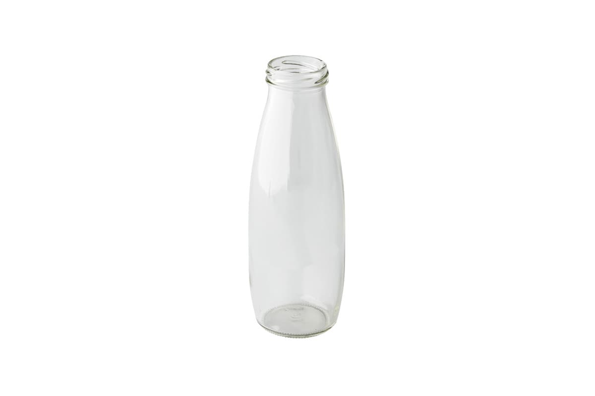 Üveg tejesüveg, 500 ml