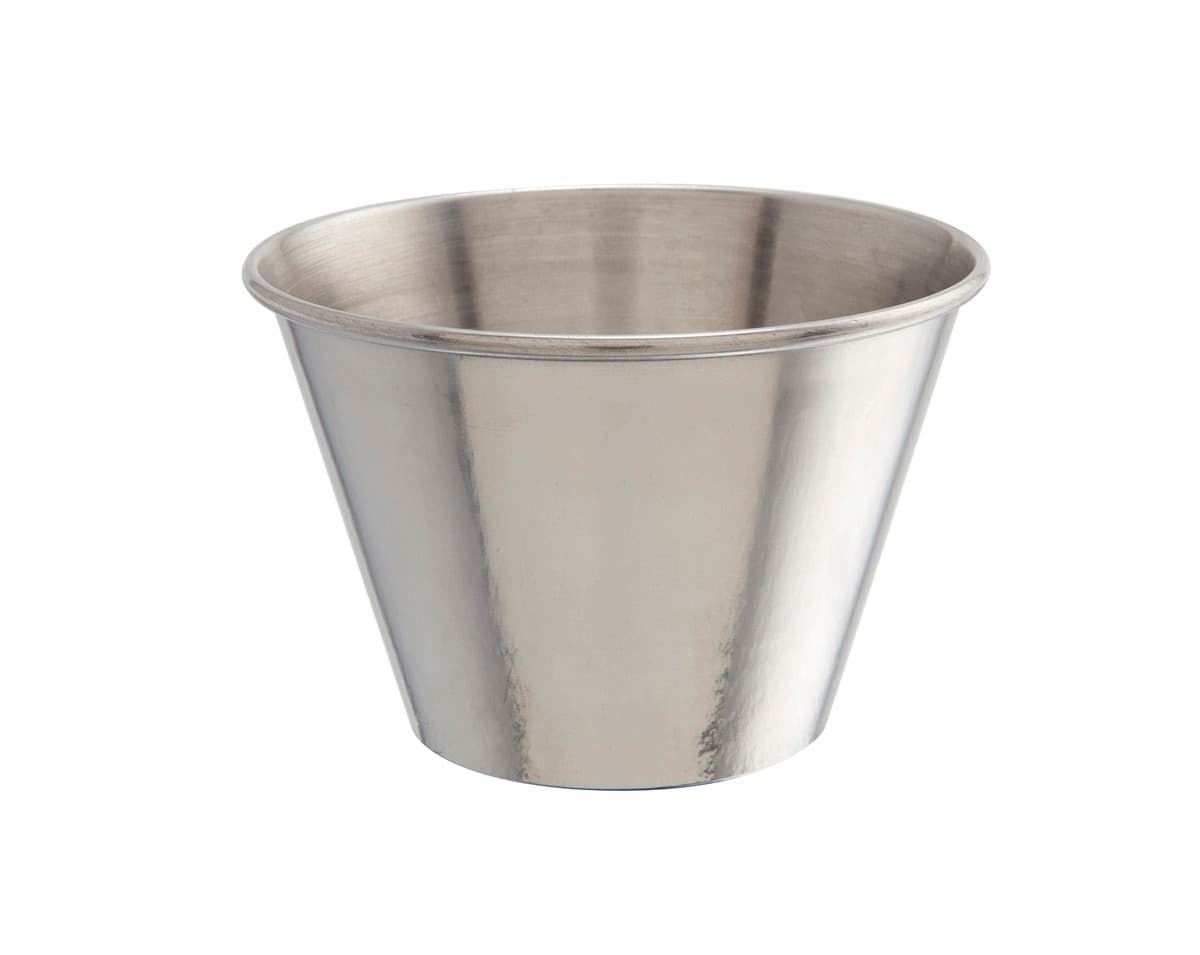 Rozsdamentes acél sima ramekin, Ø 7,1 cm, 114 ml