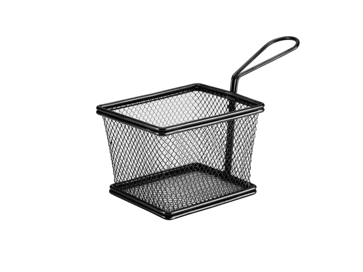 Ironmesh net szögletes, fekete, 12,5 x 9,7 x 8,5 cm