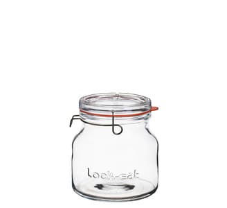 Lock-Eat handy üvegtégely 1,5 l.fedővel
