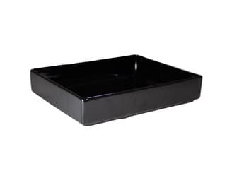Büfétálca fekete GN 1/2 32,1 x 26,2 x 6,5 cm