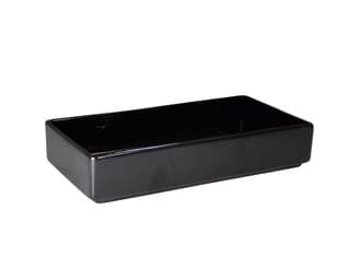 Büfétálca fekete GN 1/3 32,1 x 17,3 x 6,5 cm
