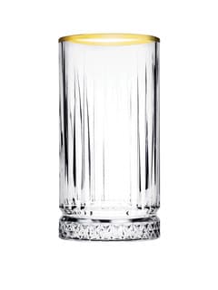 Elysia longdrink glas arany perem 445 ml