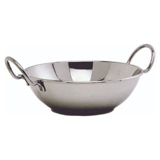 Rozsdamentes acél Balti tálka 15 cm