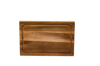 Téglalap deszka groove 35 x 20 x 2 cm