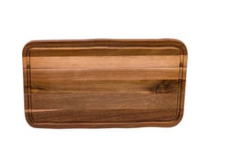 Téglalap deszka groove 40 x 20 x 2 cm